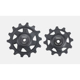 BBB BDP-07 RollerBoys SRAM 12-speed jockey wheels set with 12 and 14T black rear derailleur components.