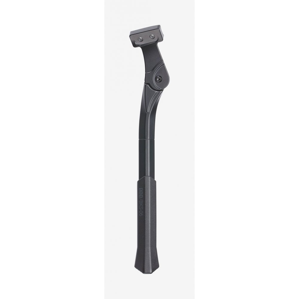 BBB BKS-06 ConnetKick 18mm bike kickstand with quick fold mechanism mounted on a 26" or 29" bike frame.