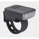 BBB Spark 2.0 front LED bike light with USB recharge, bright daytime flash mode, designed for cycling safety.