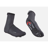 Black BBB BWS-03 WaterFlex cycling shoe covers in size 37-38, waterproof overshoes for cycling and skating.