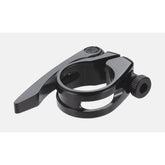 BBB BSP-86 LightLever seat clamp for 28.6mm carbon and aluminum seatposts, featuring CNC quick-lift design.