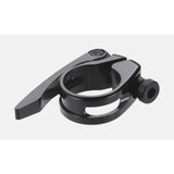 BBB BSP-86 LightLever seat clamp for 28.6mm carbon and aluminum seatposts, featuring CNC quick-lift design.