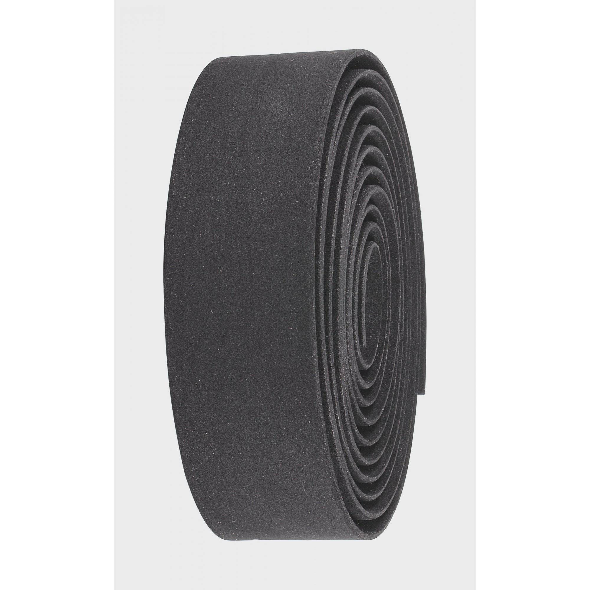 BBB BHT-05 RaceRibbon Gel Bar Tape in black, synthetic cork handlebar grip for cycling bikes.