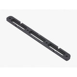 BBB AdaptRail Mounting Bracket BBC-120 for bike bottle cages and accessories, shown attached to a bicycle frame.