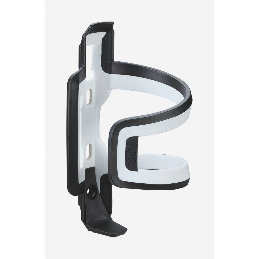 BBB DualAttack adjustable bike bottle cage for small and full-suspension frames, with secure grip and lightweight design.