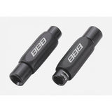 BBB Lineadjuster in-line barrel adjuster set for 4-5mm bike cables, two-piece component for precise gear and brake cable tension.