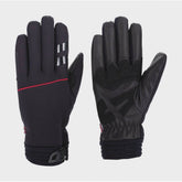 Black BBB BWG-22 ColdShield winter gloves in XS, windproof and breathable softshell fabric, suitable for cold weather outdoor activities.