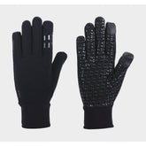 BBB RaceShield Winter Gloves BWG-11 with anti-slip grip and extended cuff, shown in black with padded palms for winter cycling.