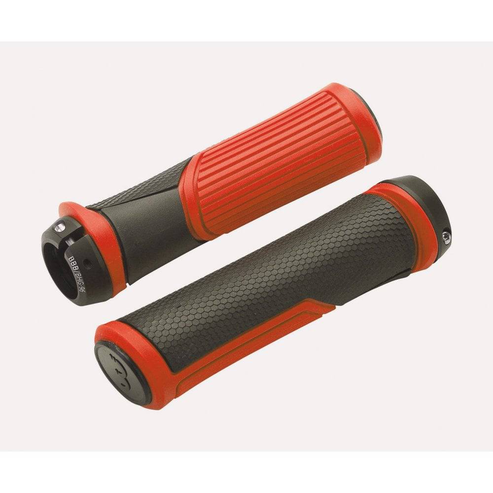 BBB Cobra Grips BHG-96 ergonomic bike handlebar grips with gel palm support and textured surface for comfort and control.