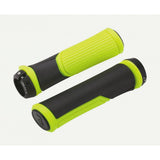 BBB Cobra Grips BHG-96 ergonomic bike handlebar grips with gel palm support, featuring black rubber and textured surface for comfort.