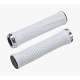 BBB Python Grips BHG-95 mountain bike handlebar grips with lockring, slip-resistant rubber for secure mountain biking control.