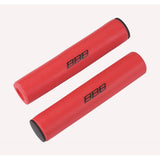 BBB Sticky Grips BHG-34 silicone bike handlebar grips with end-caps for enhanced comfort and control during cycling.