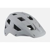 BBB Nanga 21 MTB helmet with fixed visor and camera mount for mountain biking, showcasing durable head protection and functional design.