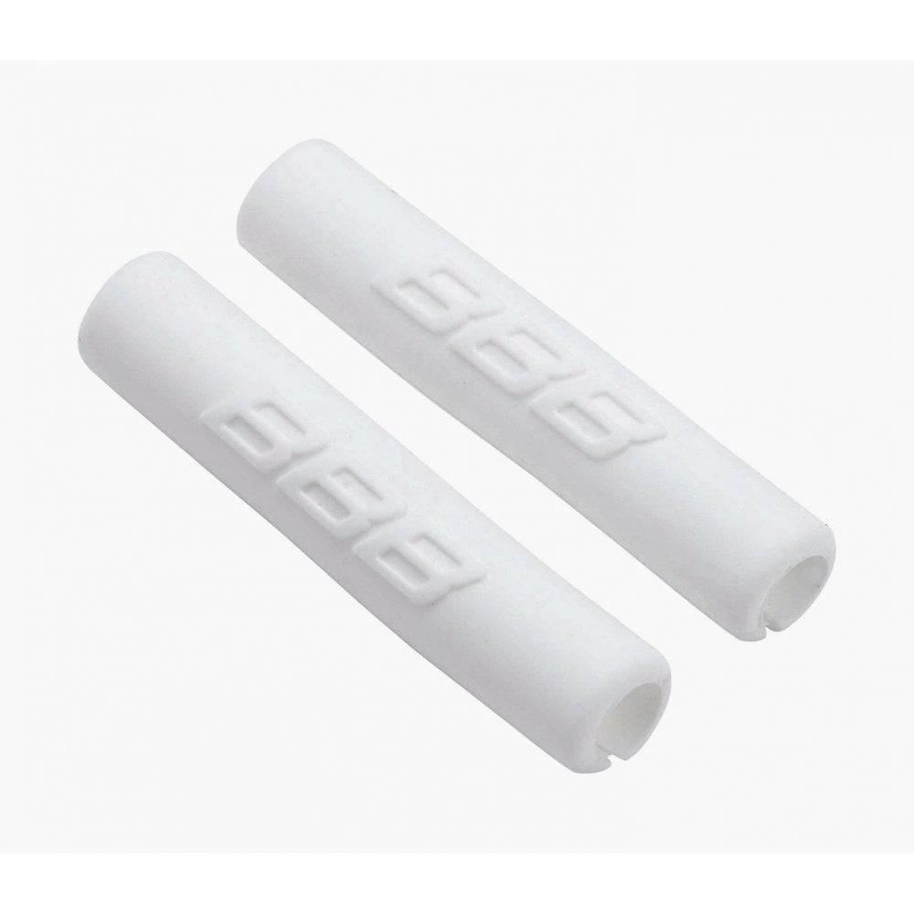 BBB CableWrap Frame Protector V2 for bike brake cables, showing black protective stickers on bicycle frame tubes.