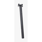BBB Skyscraper BSP-20 adjustable dual bolt seatpost for MTB, road, and E-bikes, shown installed on a bike frame.