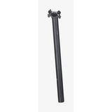 BBB Skyscraper BSP-20 adjustable dual bolt seatpost for MTB, road, and E-bikes, shown installed on a bike frame.
