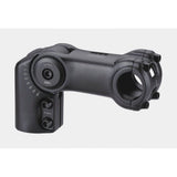 BBB Highfix Adjustable Stem V2 for bikes and e-bikes, 25.4mm, showing the black alloy stem with adjustable clamp and branding