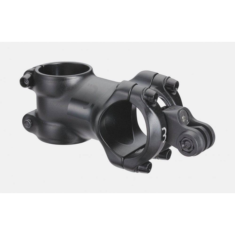 BBB Rider 2.0 alloy MTB and e-bike stem with GoPro mount, durable bike component for steering and camera mounting.