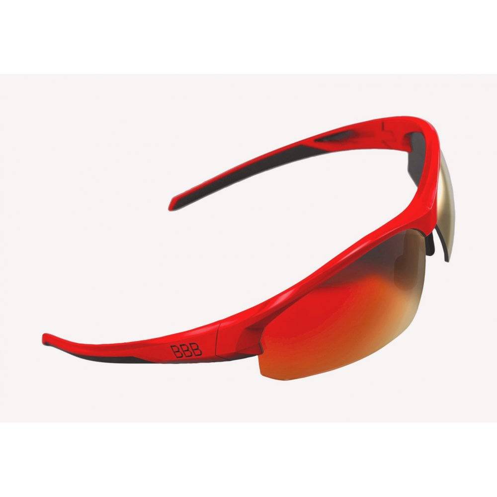 BBB Impress Sports Glasses BSG-58 with interchangeable lenses and UV protection, shown with clear and tinted lenses.