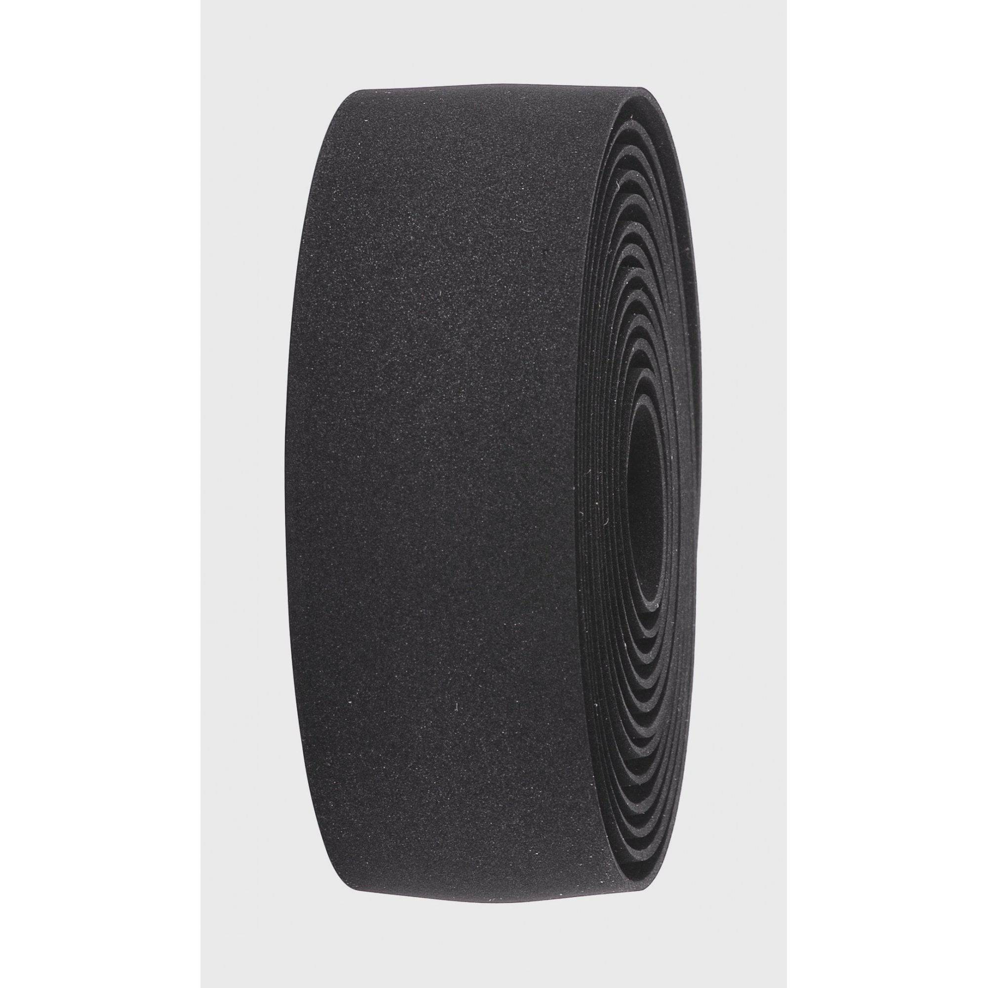 BBB Raceribbon bar tape with finishing tape and plugs, designed for durable racing grip on bicycle handlebars.