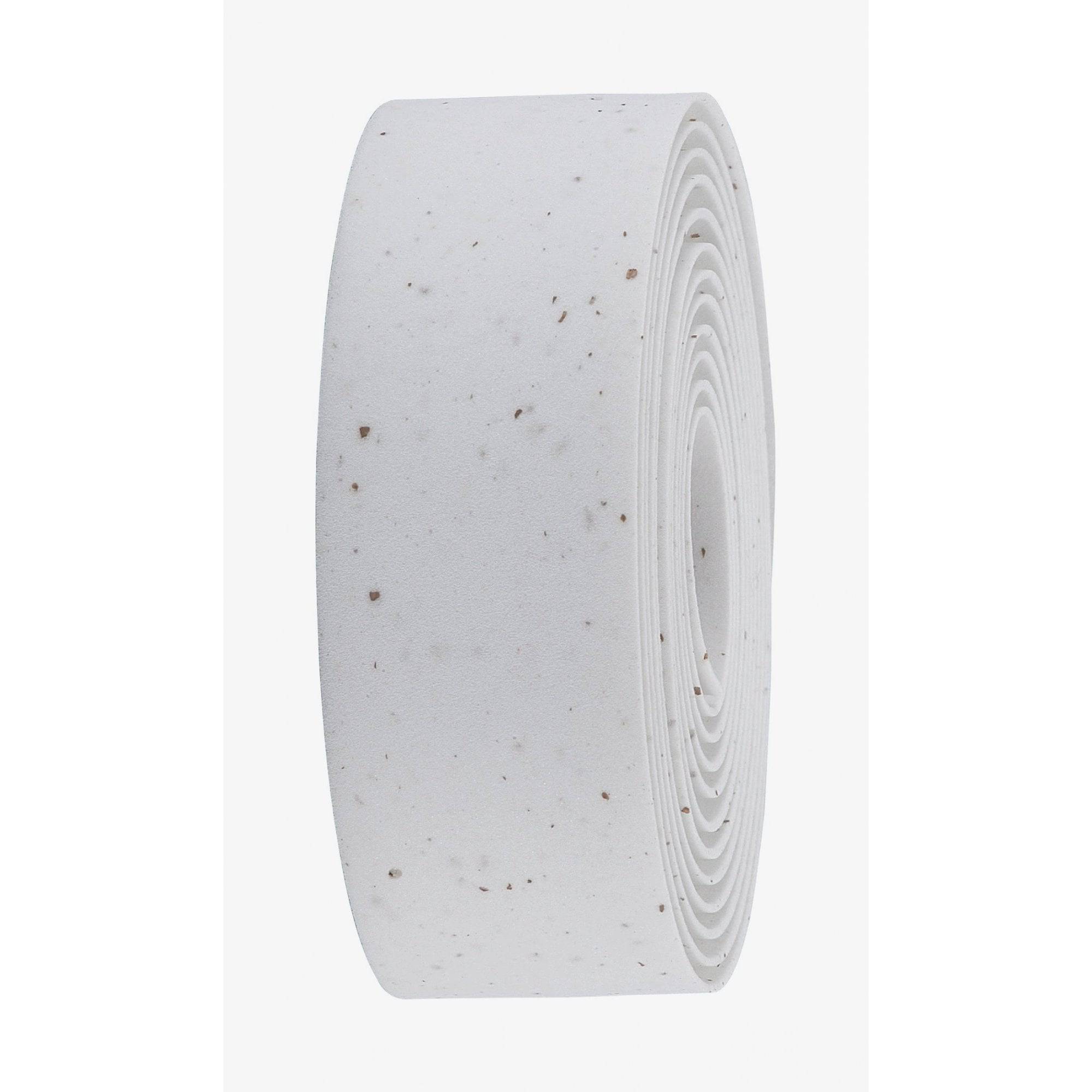 BBB Raceribbon bar tape with finishing tape and plugs, offering durable racing grip for bike handlebars.