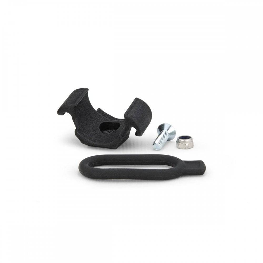 Exposure brand bolt-on bracket for Blaze bike light mounting, secure bike light accessories on bike racks or frames.