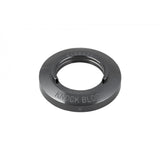 Trek 2021 Slash AL Knock Block V2 black top bearing cover for headset, component for mountain bike frame.