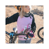 Kids Ride Shotgun Dino Windproof Jersey for kids aged 2-6, blue and black unisex clothing with a fun dinosaur design.