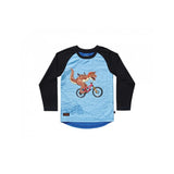Kids Ride Shotgun Kids Dino Windproof Jersey