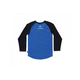 Kids Ride Shotgun Dino windproof jersey for kids aged 2-6, unisex blue and black clothing with a fun dinosaur design.