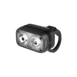 Knog Blinder Road 400 front bike light with 400 lumens, USB rechargeable, waterproof IP67, mounted on a bicycle handlebar.