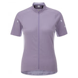 Rab Cinder women's cycling jersey with ventilation, secure zipped pockets, and tailored fit, designed for comfortable riding.