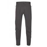 Rab Cinder Crank long cycling pants with reinforced fit and adjustable waist, designed for durability and comfort during rides.
