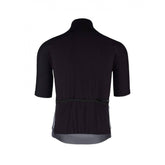 Q36.5 WoolF short sleeve cycling jersey showing breathable fabric and moisture-wicking material for comfortable bike rides.