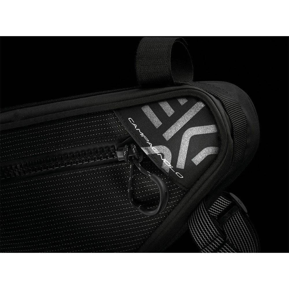 Campagnolo EKAR Internode 2 gravel bike frame bag, waterproof accessory with durable material and secure mounting straps.