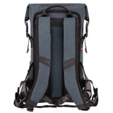 Campagnolo Roll Top waterproof cycling backpack with adjustable straps and multiple compartments for commuting accessories.