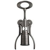 Campagnolo Big Chrome Corkscrew, a telescopic self-aligning wine opener accessory with a sleek chrome finish.
