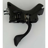 Campagnolo Record and Super Record 12X Ergopower bike components and accessories for road bikes, displayed on a white background.