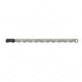 SRAM XX T-Type Eagle Silver Hollowpin Chain with PowerLock, 12-speed, 126 links, for mountain bike components.