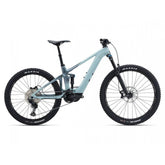 Liv Intrigue X Advanced E+ EL 2 women's electric mountain bike with SyncDrive Pro motor and 25km/h speed on rugged trail