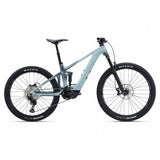 Liv Intrigue X Advanced E+ EL 2 women's electric mountain bike with SyncDrive Pro motor and 25km/h speed on rugged trail