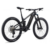 Giant Trance X Advanced E+ 2 electric mountain bike with suspension and 25km/h SyncDrive Pro motor, ready for trail riding.