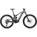 Giant Trance X Advanced E+ 1 e-MTB bike with adjustable geometry, featuring a sleek frame and high-performance components.