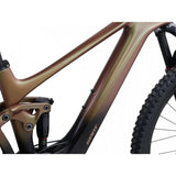 Giant Trance X Advanced E+ EL 3 e-mountain bike with full suspension and SyncDrive Pro motor, ready for off-road adventures.
