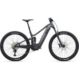 Liv Embolden E+ 1 Pro e-mountain bike with suspension, featuring a sleek frame and 25km/h speed for off-road riding.