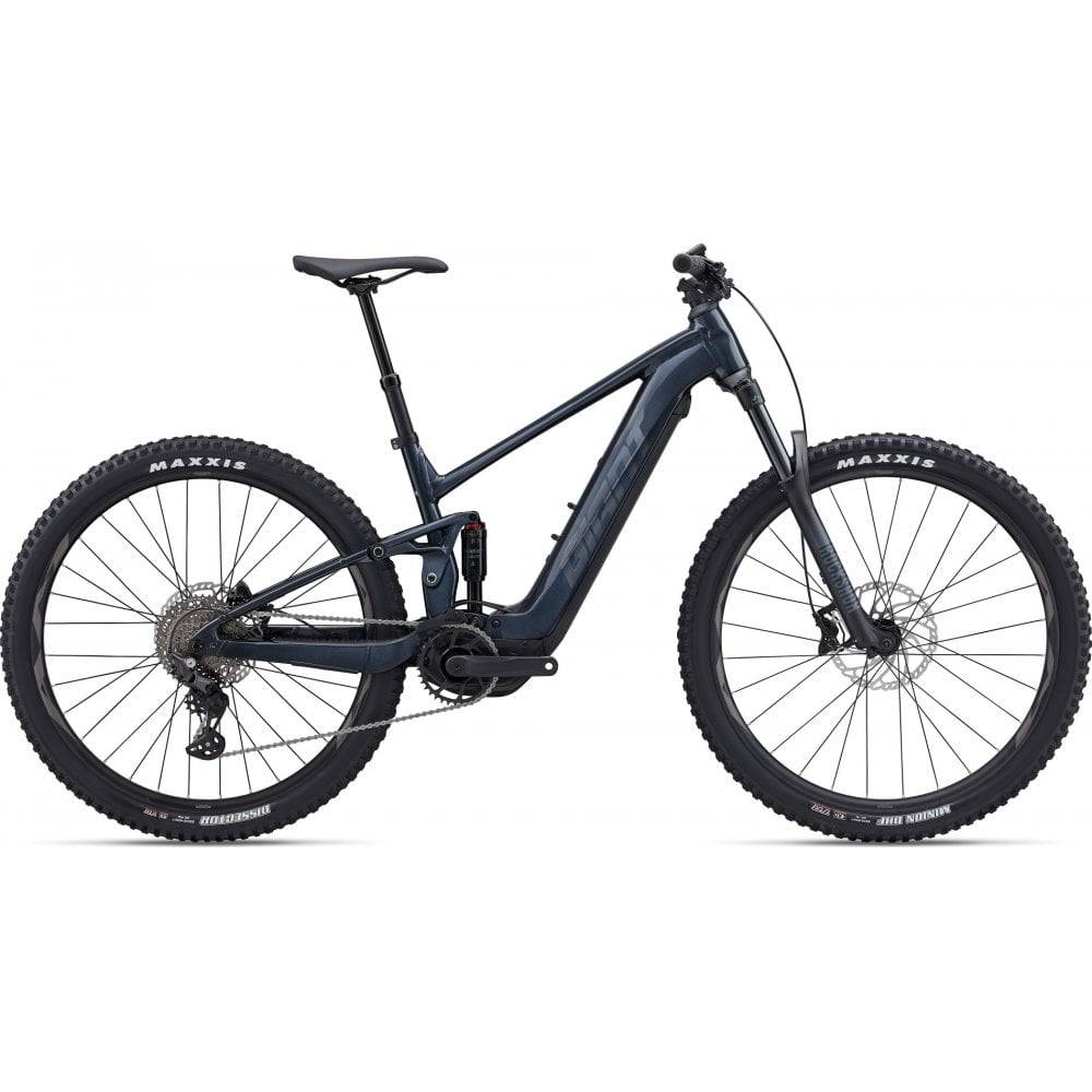 Giant Stance E+ 1 electric mountain bike with 29-inch wheels and SyncDrive Sport motor, ready for off-road adventures.