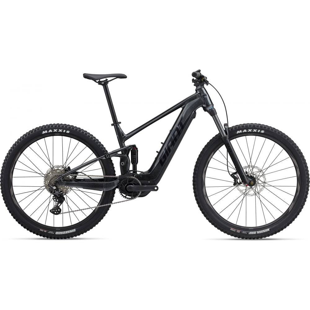 Giant Stance E+ 2 e-mountain bike with SyncDrive Sport motor and EnergyPak battery, mountain bike on trail