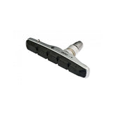 SwissStop RX Plus full black V-brake pads, original black compound pair, bicycle brake components for enhanced stopping power.