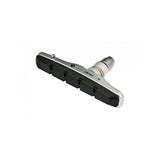 SwissStop RX Plus full black V-brake pads, original black compound pair for bike braking components.