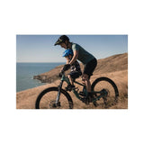 Kids Ride Shotgun 2.0 black child bike seat with handlebars, designed for safe and comfortable kids' riding accessories.